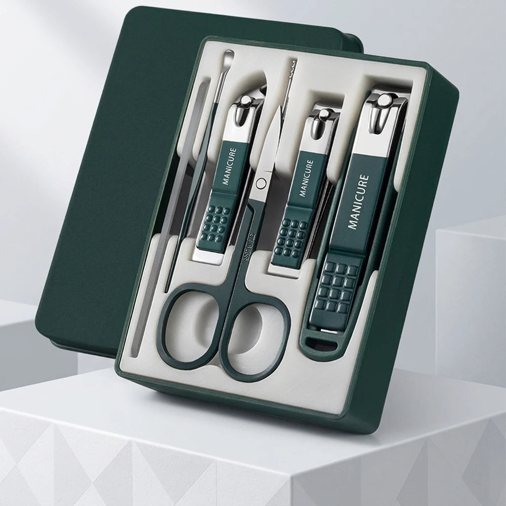 Custom Stainless Steel Manicure Set | 200-Piece MOQ | $0.24/Logo