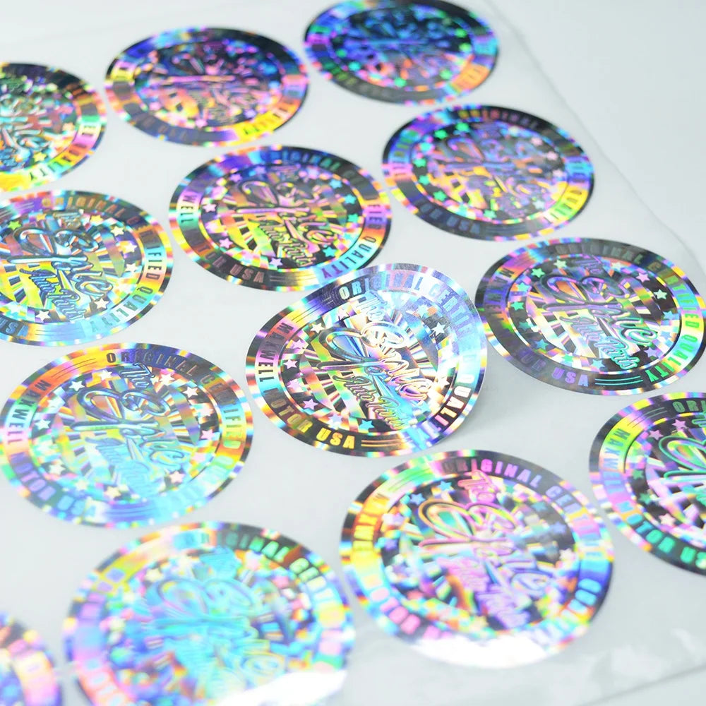 Custom Hologram Sticker Label | Eco Anti-Counterfeiting Packaging