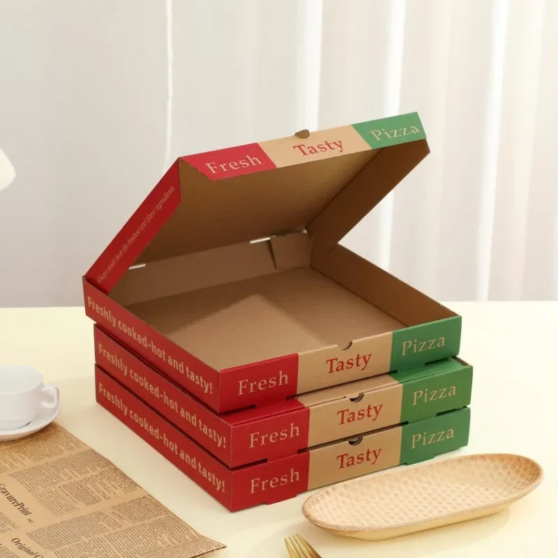 Eco-Friendly Kraft Pizza Box | Custom Printed Takeaway Container