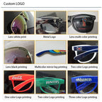 Custom PC Frame UV400 Sunglasses with Logo Printing | 1,000 MOQ Bulk Promotional