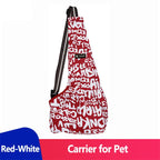 Custom Logo Dog Carrier Bag | Adjustable Pet Sling MOQ 300