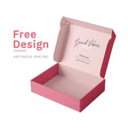 Custom Corrugated Packaging Box with Logo | 500 MOQ, Offset Print, 7 Finishing Options