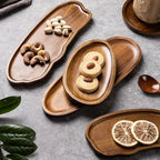 Custom Acacia Wood Tray — 1 MOQ, Engraving, Eco-Friendly