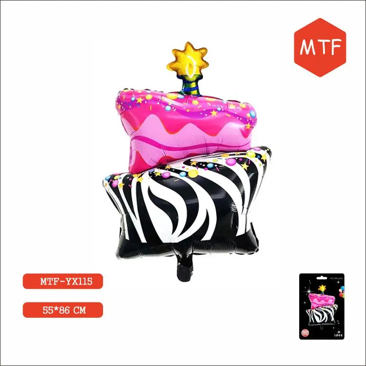 Custom Special Shape Foil Balloons with Logo | MOQ 50 Pcs