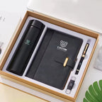 Custom Corporate Gift Set Book & Thermos | 100 Pcs MOQ Trade Show Gift
