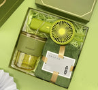 Custom Ceramic Gift Sets: 10 MOQ, 5-Day Lead | Mug, Bottle, Towel for Weddings & Corporate Gifts