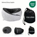 Custom 360 Memory Foam Travel Neck Pillow for Sleeping | OEM