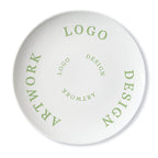 Custom Ceramic Dinner Plates: 120 MOQ, 35-Day Lead, On-Glazed | Wedding & Restaurant Tableware Sets
