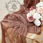 Cheesecloth Table Runners | OEKO-TEX | MOQ 1 | Luxury