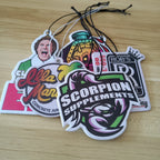 Custom Die Cut Shape Paper Car Air Freshener | MOQ 100