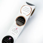 Custom Sticker Labels with Logo | Waterproof Vinyl | No MOQ