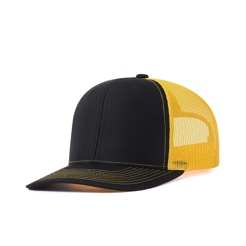 Custom Richardson 112 Trucker Hat | Leather Patch Cap MOQ 50