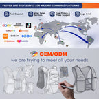 Custom Waterproof Hydration Vest with Logo | MOQ 500 pcs