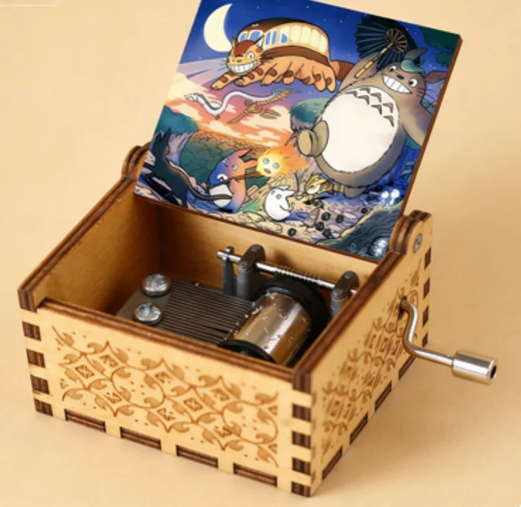 Custom Wooden Music Boxes with Logo – 10 MOQ, 18-Second Play