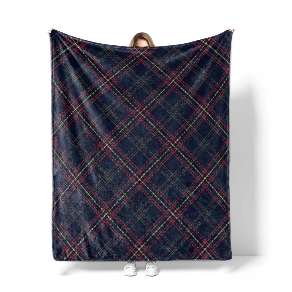 Custom Flannel Fleece Blanket | Recycled Polyester | Jacquard & Embroidery | MOQ 20 Pieces