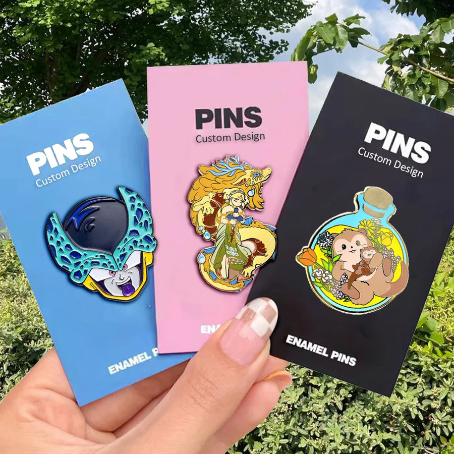 Custom Hard Enamel Pins with Logo | Metal Lapel Pin Maker MOQ 20