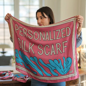 Custom 100% Silk Scarves: 10 MOQ, 7-Day Lead, Digital Print | Luxury Square Shawls for Gifts & Fashion