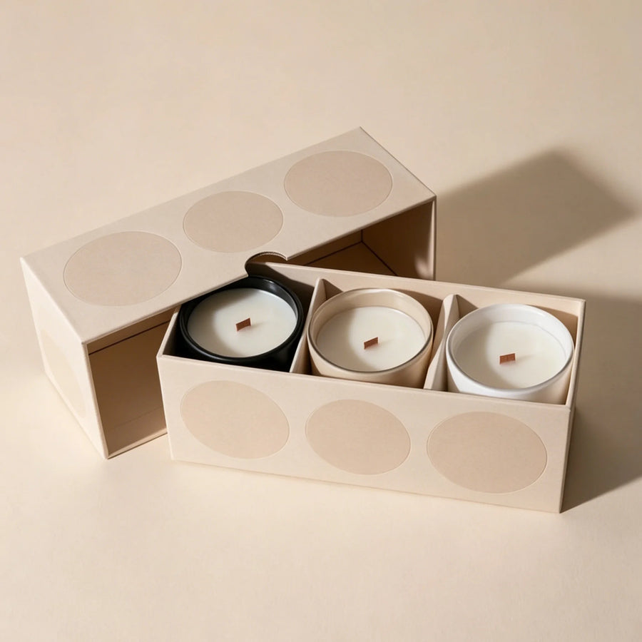 Custom Gift Box with Logo | Recycled Rigid Box | MOQ 500