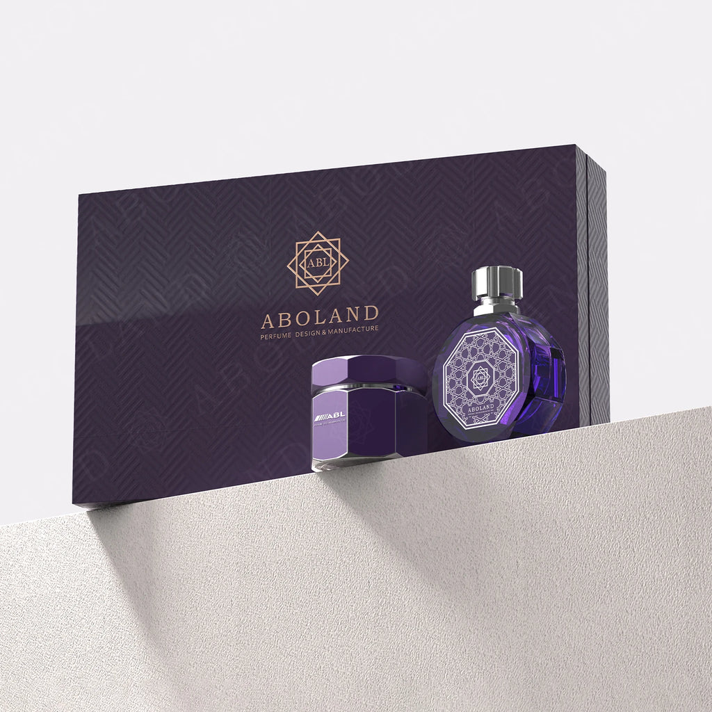Empty Luxury Perfume Bottle and Bakhoor Jar Set | Custom Box
