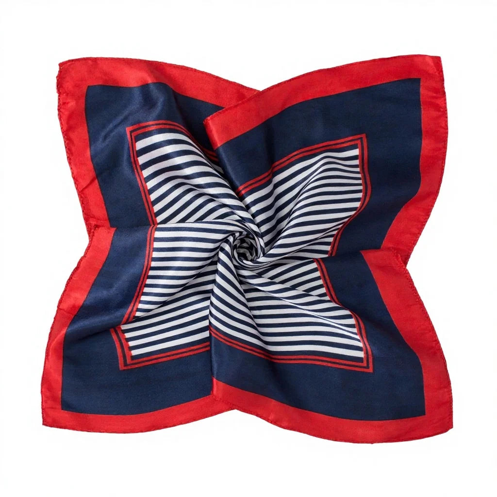 Personalized Silk Satin Scarves | 2-Piece MOQ & 3-7 Day Lead Time | 46 Colors | OEM Manufacture