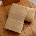 100% Pure Cotton Extra-Thick Face Towel | 120g | OEM Logo | 1 MOQ | Hotel Spa