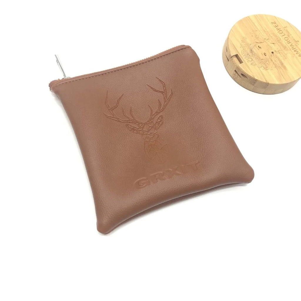 Custom PU Leather Cosmetic Pouch | Emboss Logo | 300 MOQ