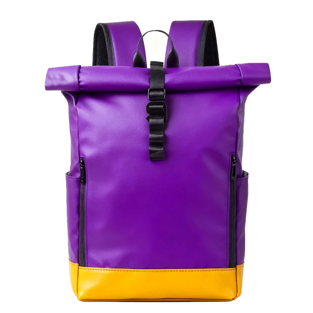 Custom Roll-Top Backpack with Logo | Bulk MOQ 50