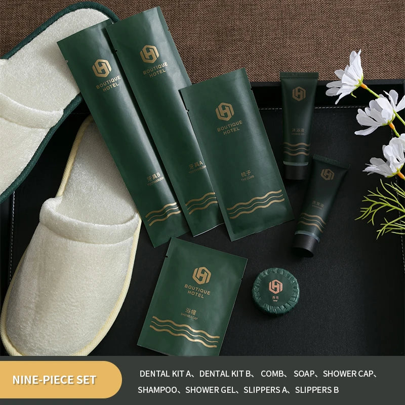 Custom Hotel Amenity Kit — CE Certified, 3,000 MOQ, 31-Day Lead