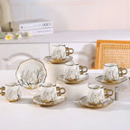 Custom Ceramic Coffee Cup Set — 31-Day Lead, Gift Box, OEM/ODM