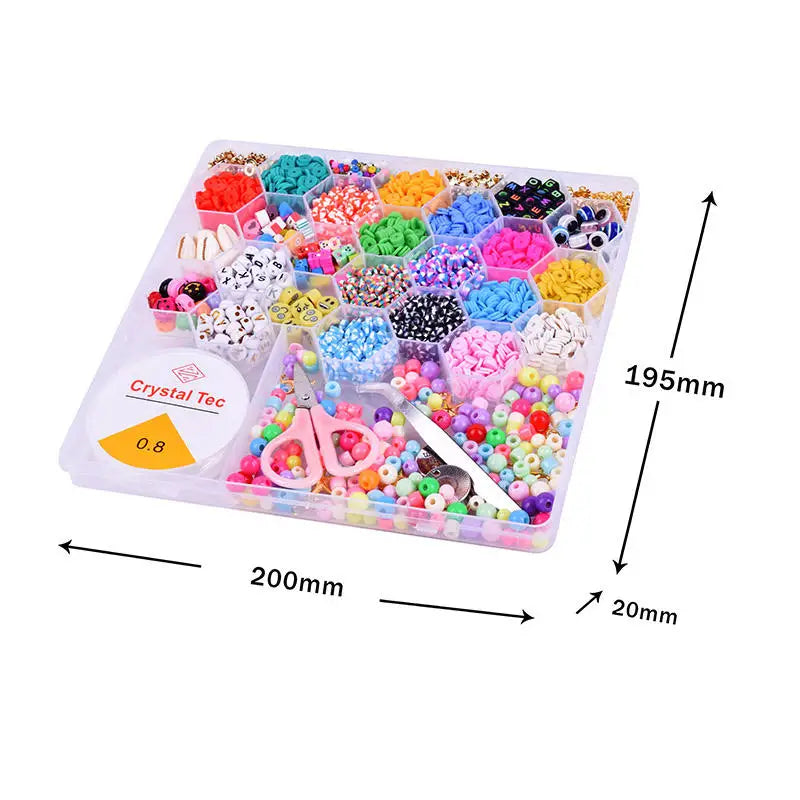 Custom 6mm PVC Bead Kit for DIY Jewelry | BSCI/ASTM Certified | MOQ 100