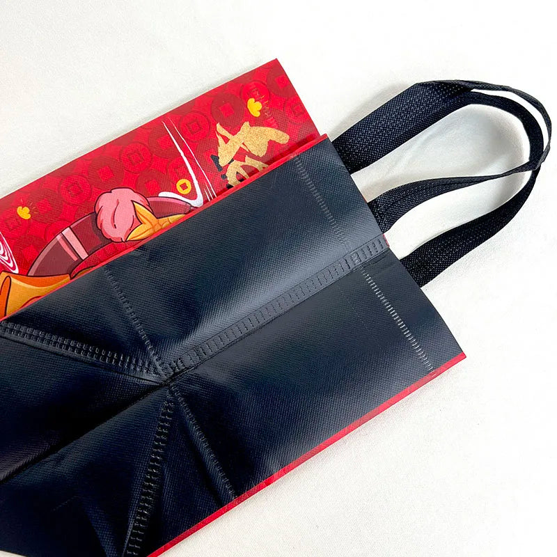 Custom Non-Woven Shopping Tote Bag with Soft Loop Handles – Reusable Eco-Friendly Bag for Business & Promo