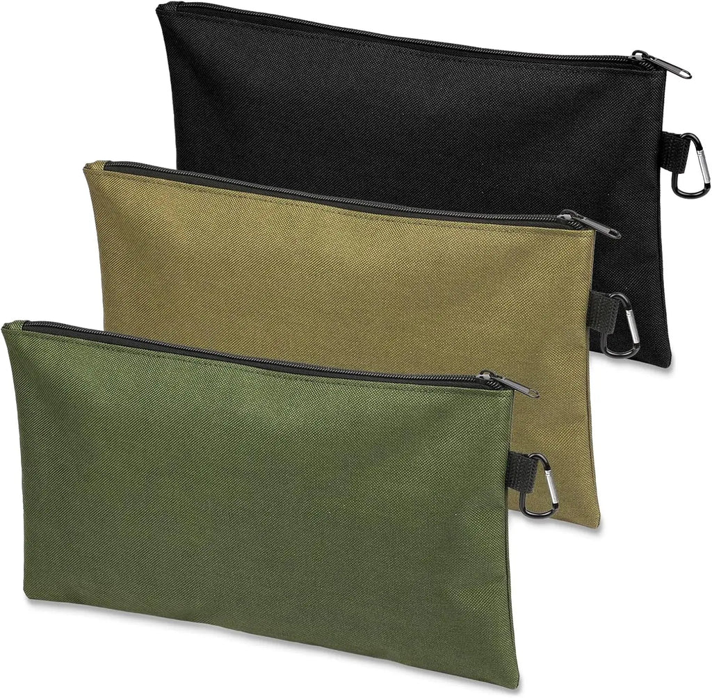 600D PVC Coated Nylon Tool Bag | Zipper Pouch