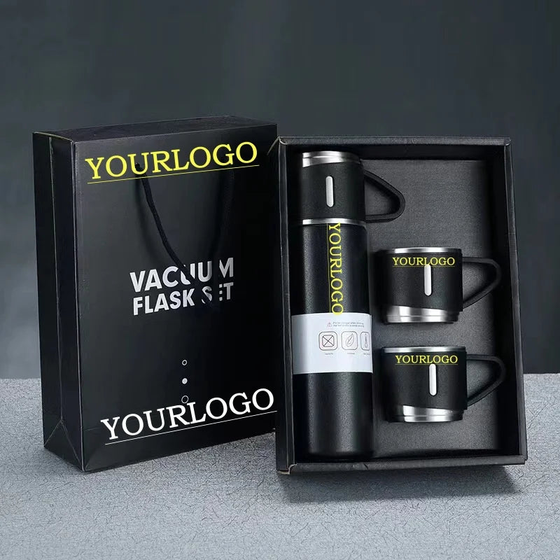 Custom Business Gift Set | Vacuum Insulated | Modern Design
