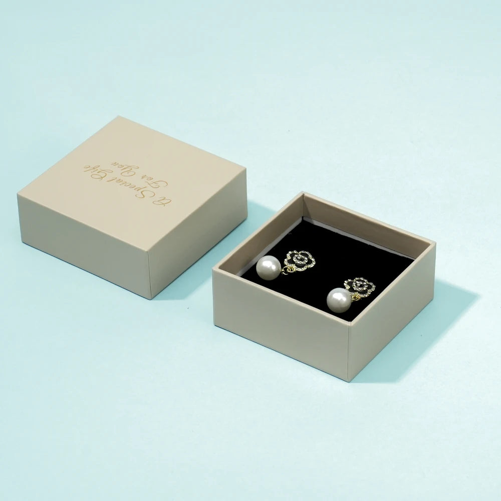 Custom Jewelry Packaging Boxes with Logo — Eco-Friendly Drawer & Magnetic Closure