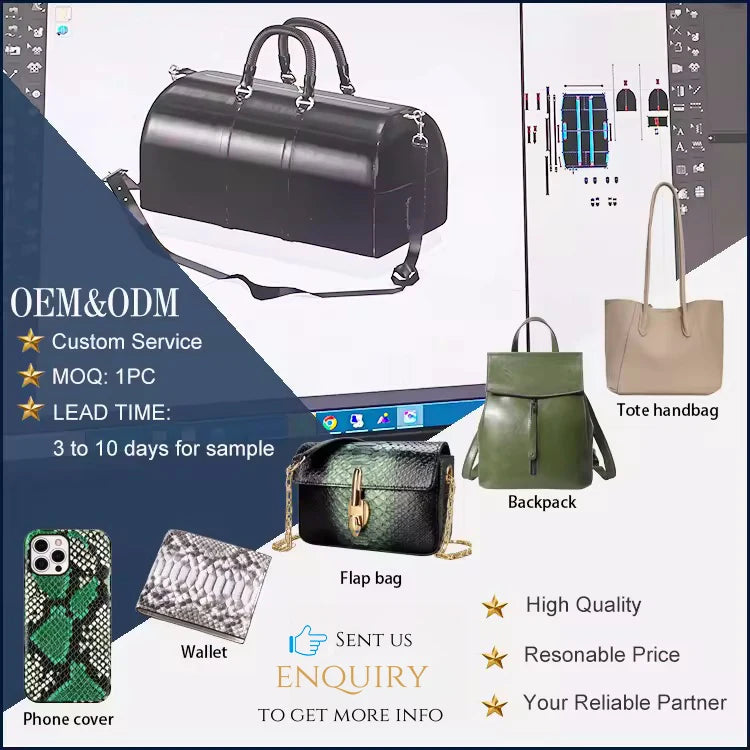 Custom Genuine Leather Tote Bag Wholesale | OEM ODM Bucket Handbags 1 MOQ