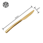 Stainless Steel Flatware Sets | 5-Piece PVD Gold | Wholesale