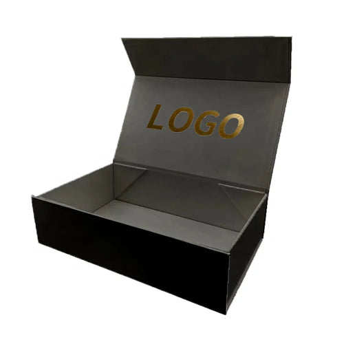 Custom Foldable Magnetic Gift Box with Logo for Premium Retail Packaging