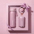 Insulated Water Bottle Set with Logo | 18/8 Steel | 12-24 Hour Insulation