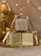 Luxury Glitter Favor Boxes | Wedding Favors | MOQ 50