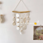Custom Capiz Shell Wind Chimes: 5 MOQ, 8-Day Lead, Handmade | Memorial Garden Decor