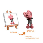OEM Custom PVC Figure | Eco-PVC Nontoxic Designer Toy | 1/12 Scale Collectible