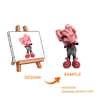 OEM Custom PVC Figure | Eco-PVC Nontoxic Designer Toy | 1/12 Scale Collectible