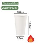 8oz Custom Printed Double Wall Paper Coffee Cups with Lids | MOQ 5000