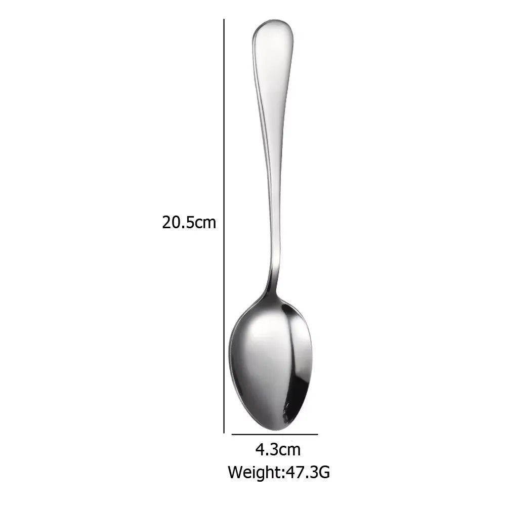 410 Stainless Steel Flatware Set | Mirror Polish | 50 MOQ | Modern Style