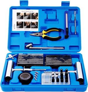 IFIXPRO 68Pcs Tire Repair Kit with Metal Tools | MOQ 500