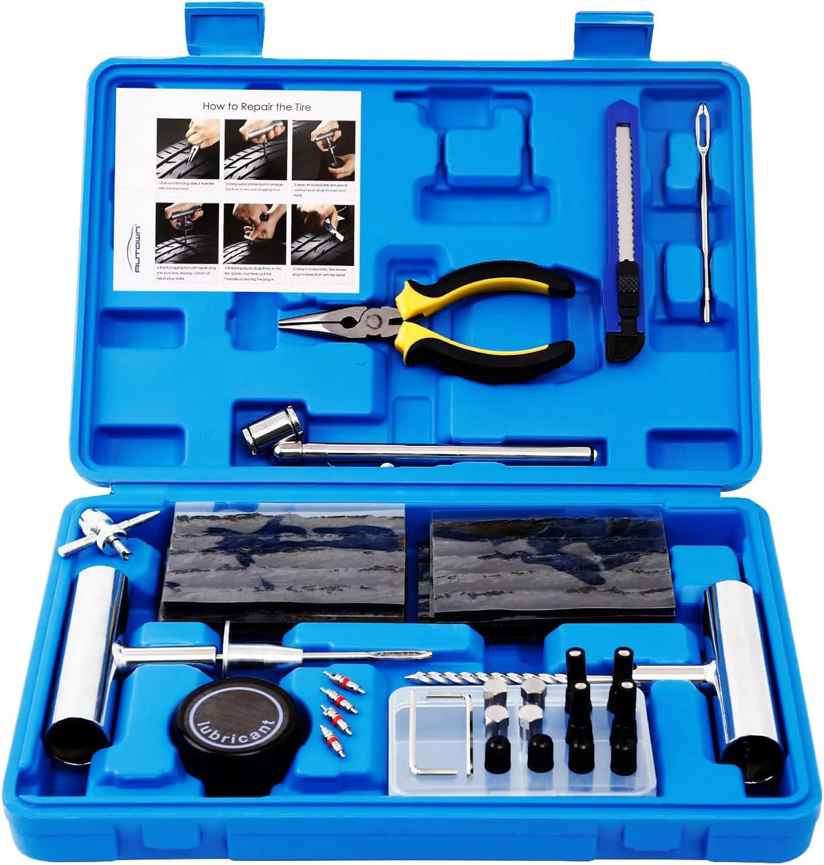 IFIXPRO 68Pcs Tire Repair Kit with Metal Tools | MOQ 500