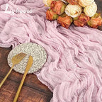 Cheesecloth Table Runners | OEKO-TEX | MOQ 1 | Luxury