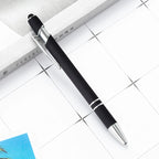 Custom Logo Metal Ballpoint Pen | Laser Engraving MOQ 50