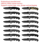 Custom Folding Tactical Pocket Knife with Logo | MOQ 200 pcs