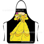 Waterproof Polyester Apron | 3D Printed Cartoon Barbecue Apron
